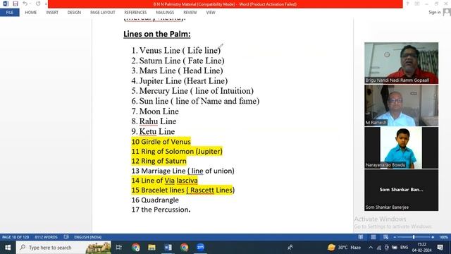 BNN Palmistry 1- BNN Astrology by Ramm Gopaall Guruji