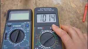 Обзор плохого мультиметра DT9205A , как выбрать мультиметр