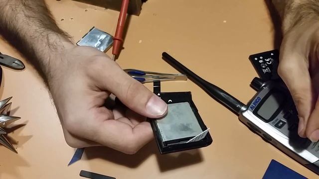 Alinco DJ-C7 Battery Rebuild w/Canon NB-8L cell смотреть онлайн