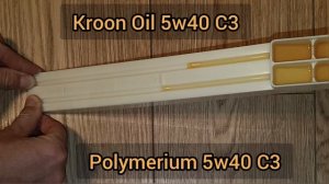 Kroon Oil 5w40 C3   VS   Polymerium 5w40 C3