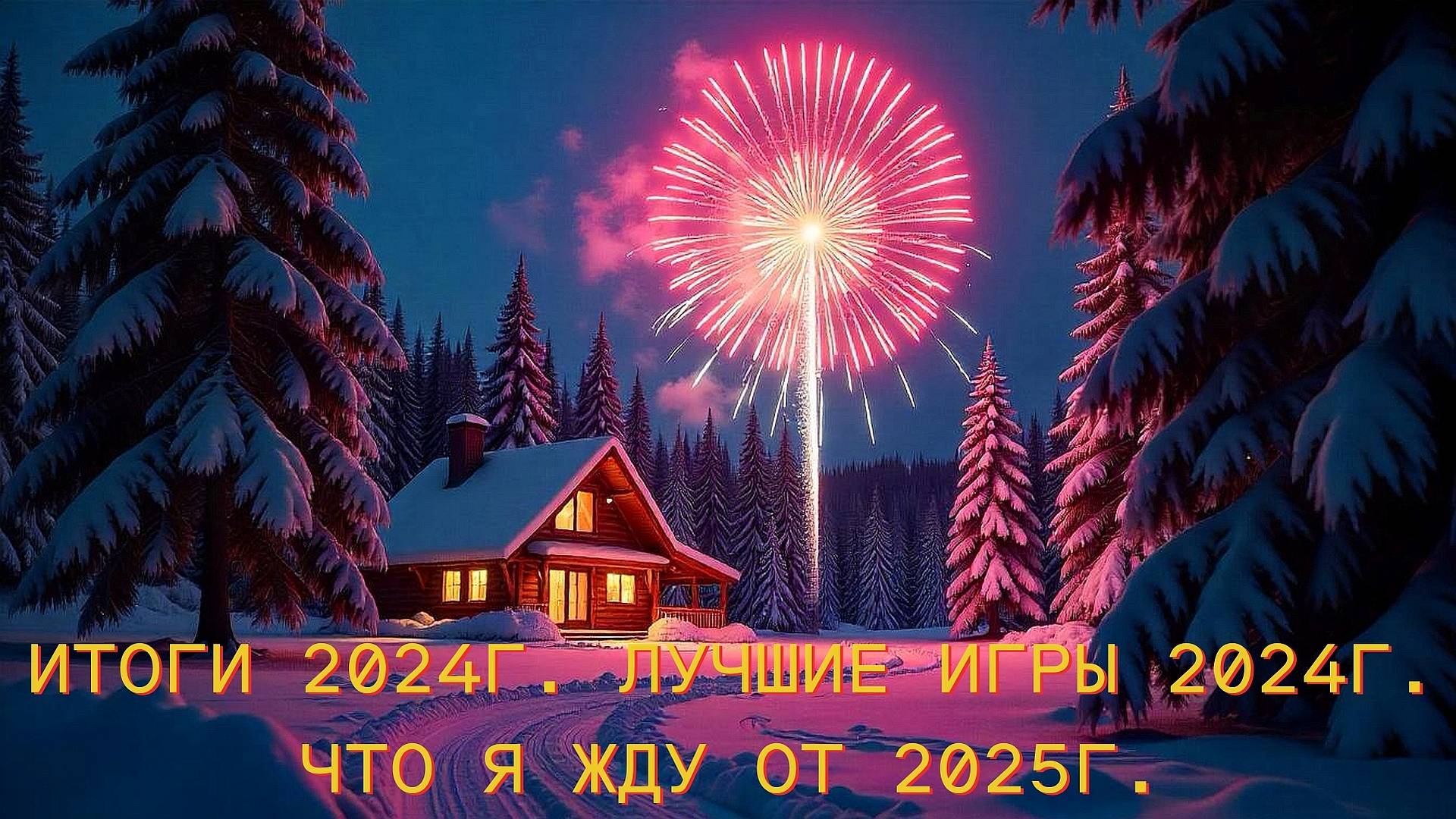 Мои итоги 2024г. Лучшие игры прошедшего года. Какие игры я жду в наступающем 2025г.