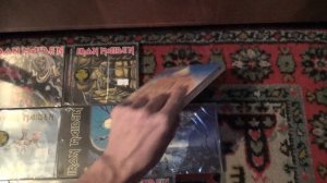 Iron Maiden - моя коллекция лицензионных альбомов. Видео1