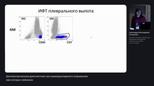 Цитометрическая диагностика экстрамедуллярного поражения при острых лейкозах