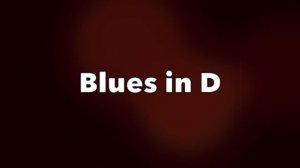 B.B. King Style Blues Backing Track in D