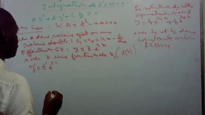 Equation différentielle du 2-ième ordre à coefficients constants - Equation caractéristique