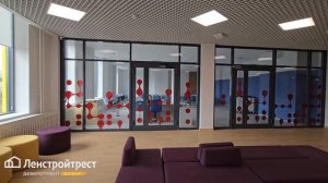 Новая школа в Гатчине - от "Ленстройтрест"!