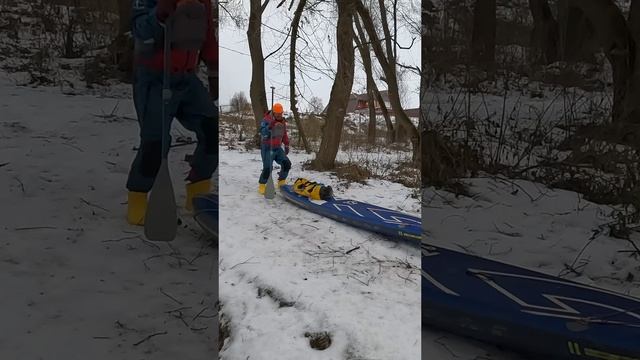 Как выти на воду зимой 2