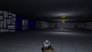 Serious Sam Fusion 2017 (beta) - E1M1 - Wolfenstein 3D [SP/COOP]