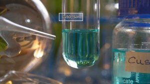 What is the reaction of CuSO4 with Na2S ? | CuSO4 + Na2S → CuS↓ + Na2SO4