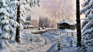 "Зимушка-зима". Зимние пейзажи Аркадия Михайлова.