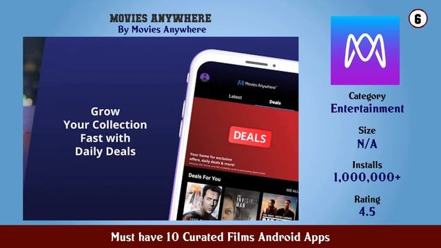 Must have 10 Curated Films Android Apps