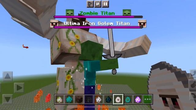 Zombie titan vs iron golem titan смотреть онлайн