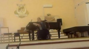 И.С.Бах Прелюдия и фугетта ре минор; М.Мошковский Искорки