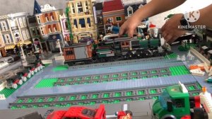 #7 Retired Lego Set 10277 Crocodile Locomotive added to Traincoville! Lego City; #Lego Trains