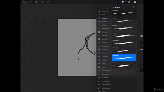 The Digital Painting. Lesson 04. Brushes. Part 18 - Sketching Brushes