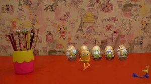 Живая капсула и киндеры АМ НЯМ. ВИДЕО ДЛЯ самых маленьких. Сюрпризы АМ НЯМ.