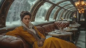 Frosthaven- The Frozen Kingdom ❄️ Victorian Steampunk Sci-Fi - AI Microfilm