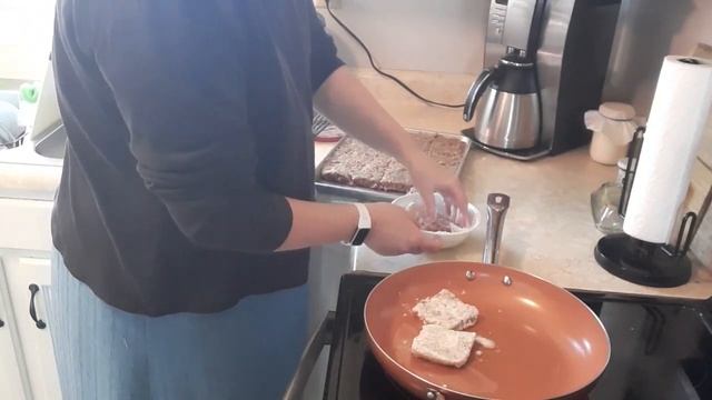 Poor Man's Steak. Frugal Recipe. Stretching hamburger meat. #frugalmeals #hamburger #delicious