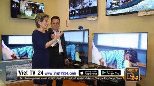 Thu Thảo demo VietTV24 casting Samsung Smart TV 2017, 2018