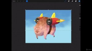 The Digital Painting. Lesson 11. Cutout Style. Part 70 - Overlays and Background