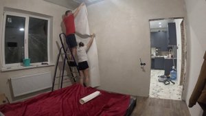 Как поклеить обои и не развестись ... Эпизод 1