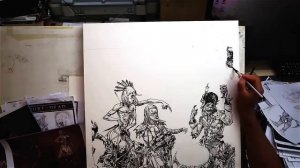 Drawing the Underworld! Kim Jung Gi Timelapse