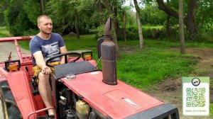 Мини трактор Yanmar F20D.