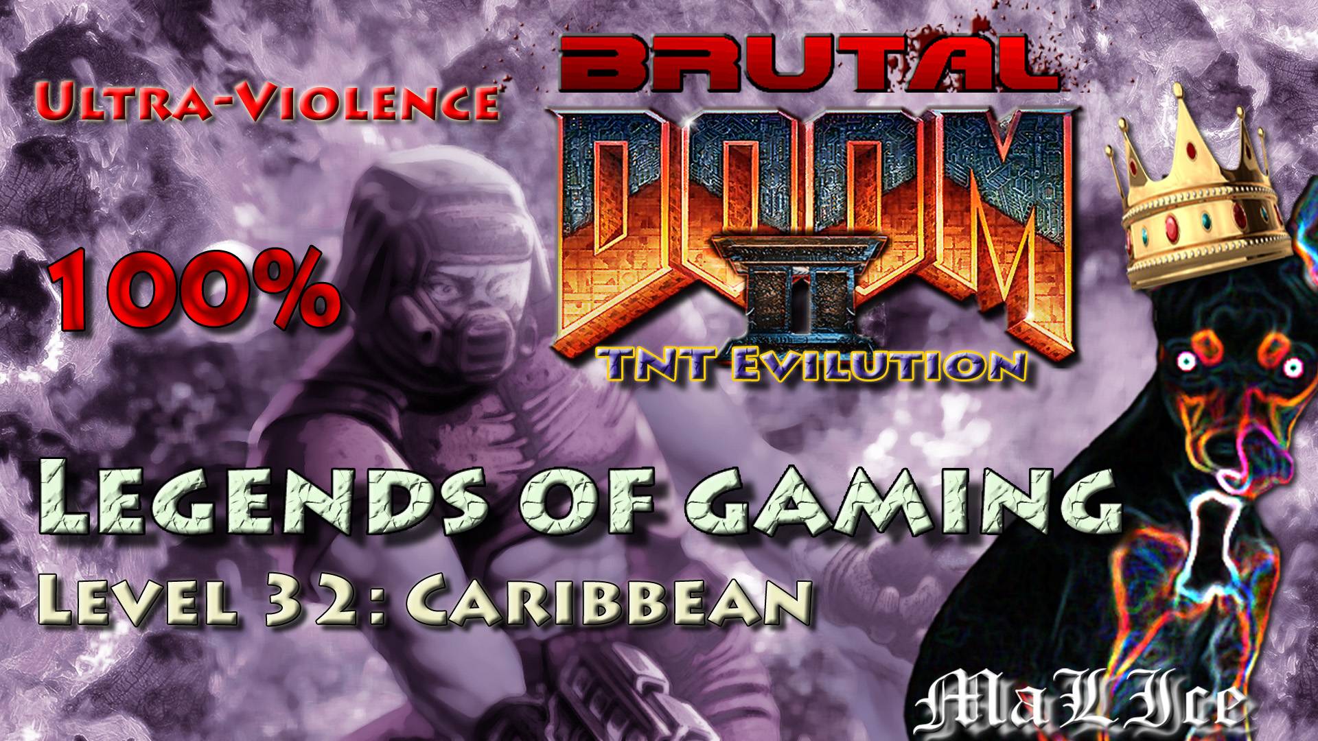 Brutal Doom 2 TNT: Evilution - Level 32: Caribbean