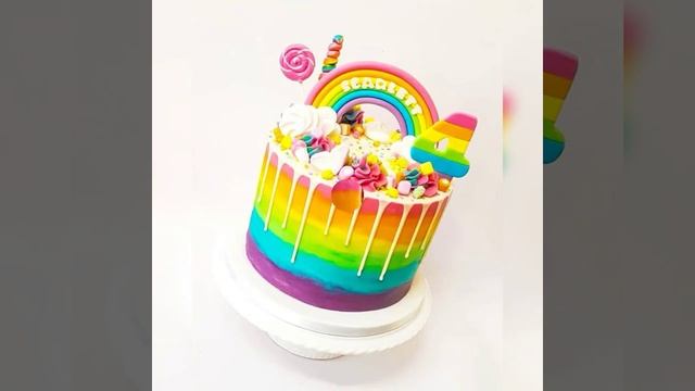 princess cake 🍰 VS rainbow colour cake 🍰