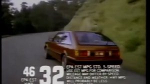 Nissan Stanza commercial 1982