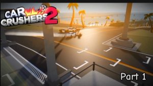 /Car crushers 2 Roblox/ Police chase movie part 1