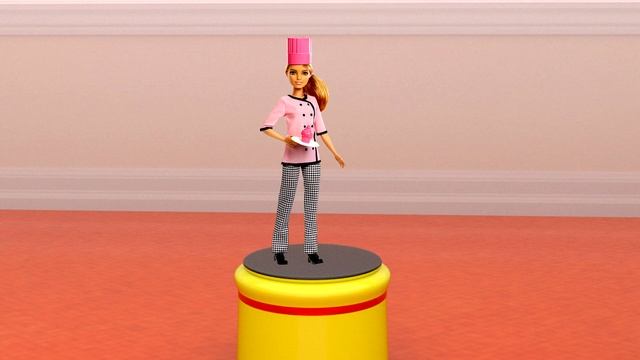 Живая капсула и киндеры БАРБИ профессии. смотреть онлайн