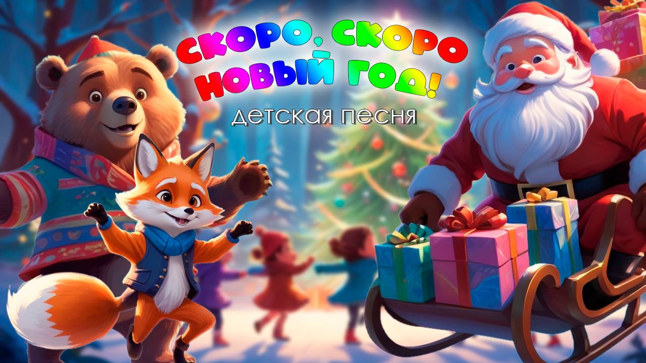 "Скоро новый год" / детская песенка / Смехотрясики #детскиепесни #мультик #веселыеистории