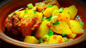 Сытные рёбрышки с картошкой