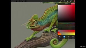The Digital Painting. Lesson 12. Photorealistic Style. Part 80 - Photorealistic Markings