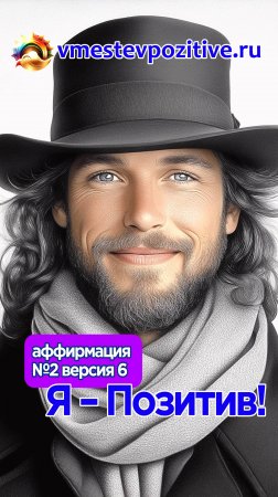 Affirmation. Male. №2. Я -позитив! (v6)