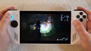 ASUS ROG Ally | Alan Wake 2 | 1080p | FSR2 - Low settings