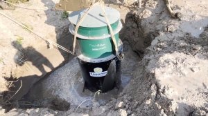 КАК  УСТАНОВИТЬ СЕПТИК В ГРУНТ ПЛЫВУН. МОНТАЖ ГИБКОЙ ЧЕРЕПИЦЫ