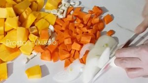 СУП-ПЮРЕ из тыквы с чечевицей