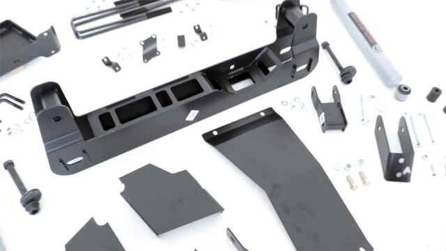 2019 GMC Sierra 1500 AT4 4-inch Suspension Lift Kit by Rough Country смотреть онлайн