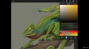 The Digital Painting. Lesson 12. Photorealistic Style. Part 78 - Deep Shadows