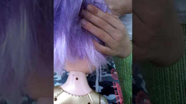 Прическа кукса