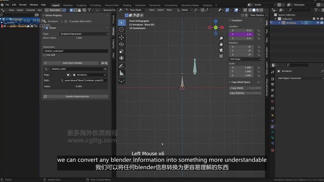 02_13 Bone transform channels骨骼变换通道