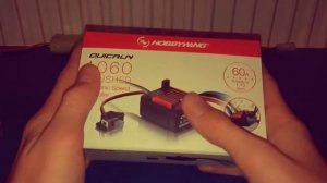 Распаковка регулятора Hobbywing Quicrun 1060 Brushed