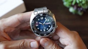 Seiko King Turtle Save The Ocean Manta Ray - SRPE39 | Unboxing, primeras impresiones
