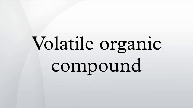 Volatile organic compound смотреть онлайн
