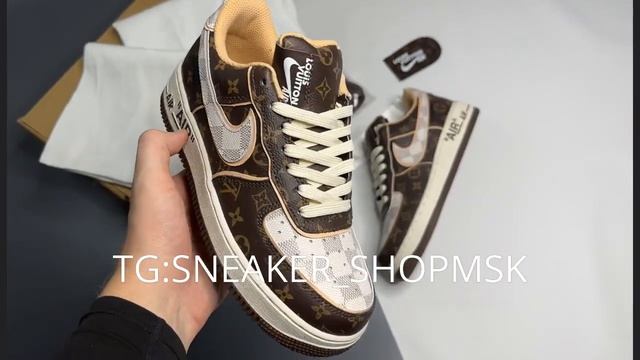 Nike Air Force 1 x Louis Vuitton