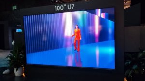 Hisense 100U7KQ television This is big! | The biggest in screen size Mini LED TV in Europe!