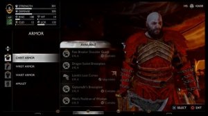 God of War Ragnarok PS4: Lunda gives Kratos new gear before the final battle.