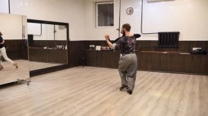 Yalçın Uğur & Vera Gogoleva. Tango lesson, Moscow, resume 10.05.2015, level A